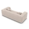 Strukturstoff 3-Sitzer Couch Liberia