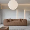 Strukturstoff 3-Sitzer Couch Liberia