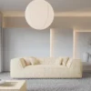 Strukturstoff 3-Sitzer Couch Liberia