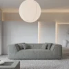 Strukturstoff 3-Sitzer Couch Liberia
