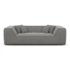 Strukturstoff 3-Sitzer Couch Liberia