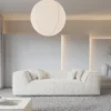 Strukturstoff 3-Sitzer Couch Liberia