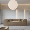 Samtstoff 3-Sitzer Couch Liberia