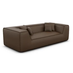 Echtleder 3-Sitzer Couch Liberia