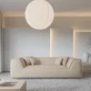 Kunstleder 3-Sitzer Couch Liberia