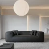 Kunstleder 3-Sitzer Couch Liberia