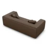 Kunstleder 3-Sitzer Couch Liberia