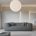 Kunstleder 3-Sitzer Couch Liberia