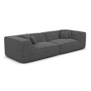 Bouclé 4-Sitzer Couch Liberia