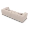 Strukturstoff 4-Sitzer Couch Liberia