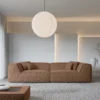 Strukturstoff 4-Sitzer Couch Liberia