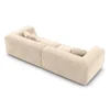 Samtstoff 4-Sitzer Couch Liberia