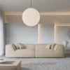 Kunstleder 4-Sitzer Couch Liberia