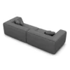 Kunstleder 4-Sitzer Couch Liberia