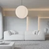 Kunstleder 4-Sitzer Couch Liberia