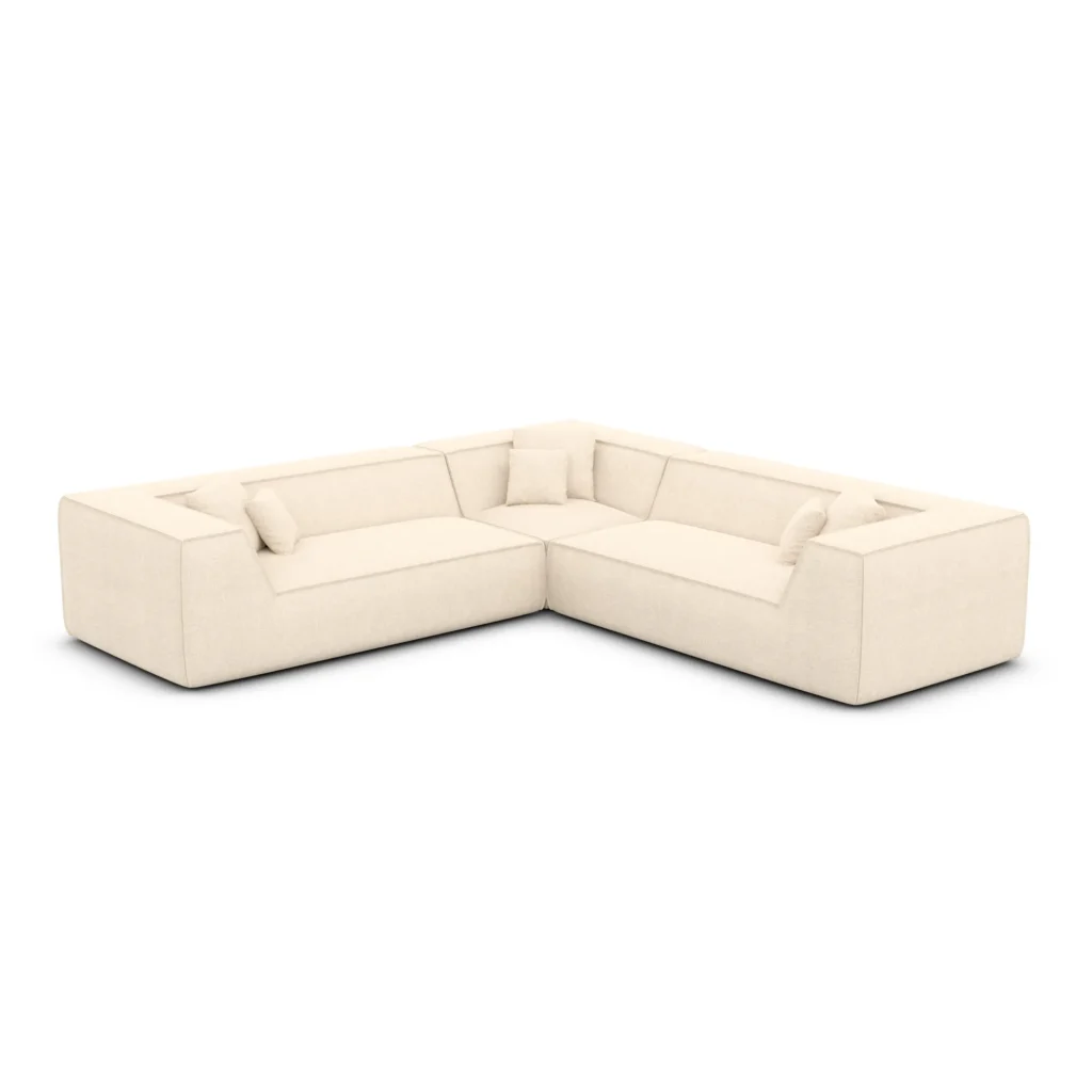 Strukturstoff Ecksofa Liberia