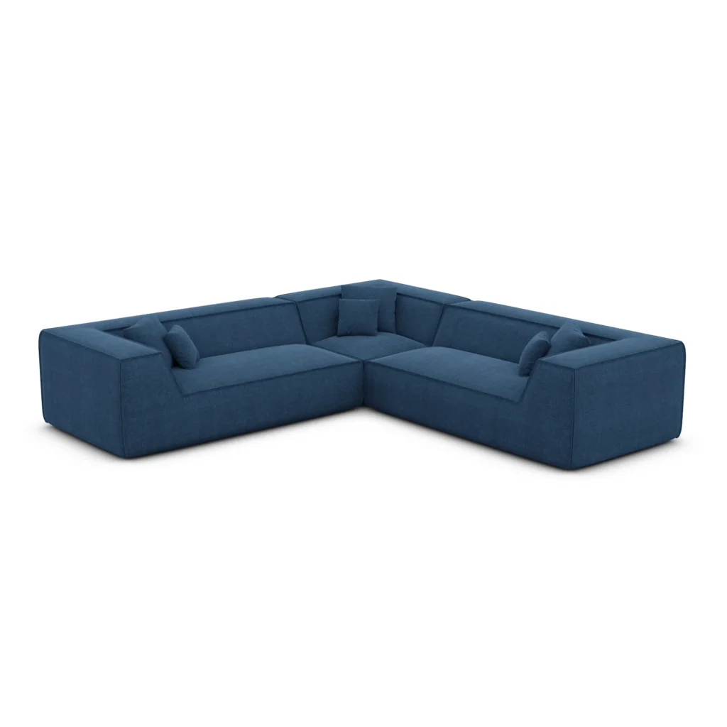 Strukturstoff Ecksofa Liberia