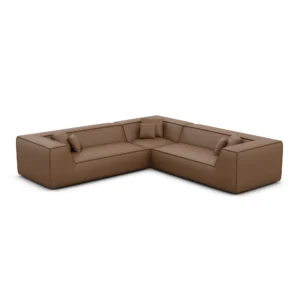 Echtleder Ecksofa Liberia