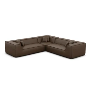Echtleder Ecksofa Liberia