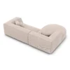 Strukturstoff L-Form Sofa Liberia