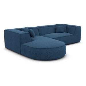 Strukturstoff L-Form Sofa Liberia