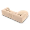 Samtstoff L-Form Sofa Liberia