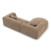 Samtstoff L-Form Sofa Liberia