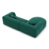 Samtstoff L-Form Sofa Liberia