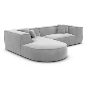 Samtstoff L-Form Sofa Liberia