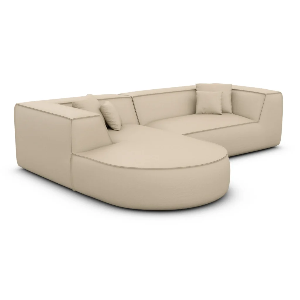 Kunstleder L-Form Sofa Liberia