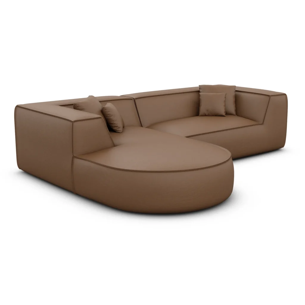 Kunstleder L-Form Sofa Liberia