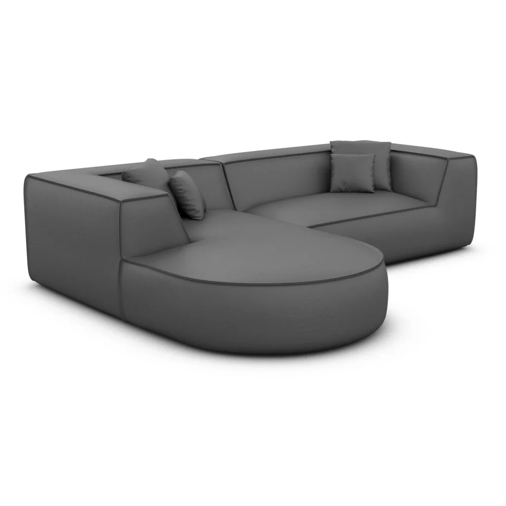 Kunstleder L-Form Sofa Liberia