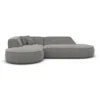 Strukturstoff L-Form Lounge Sofa Liberia