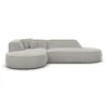 Strukturstoff L-Form Lounge Sofa Liberia