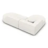 Strukturstoff L-Form Lounge Sofa Liberia