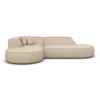 Echtleder L-Form Lounge Sofa Liberia