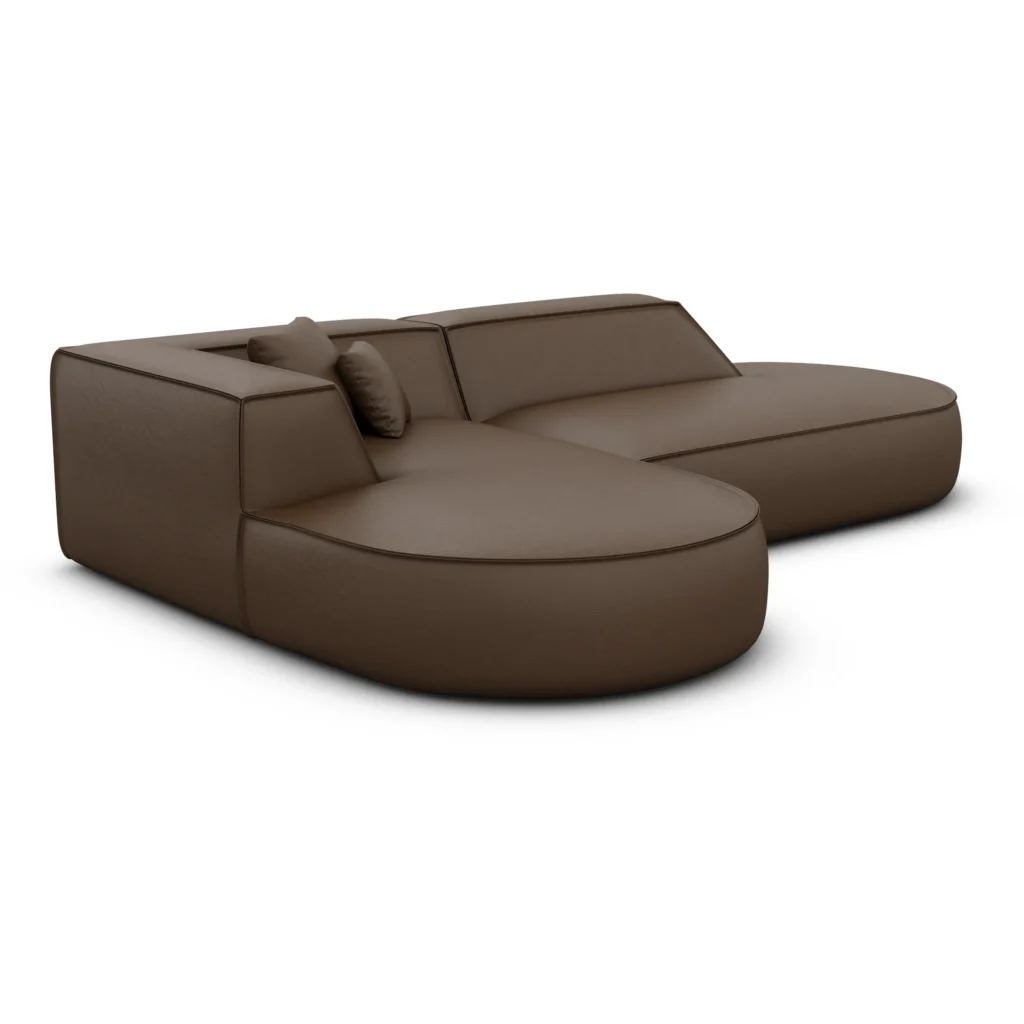 Kunstleder L-Form Lounge Sofa Liberia