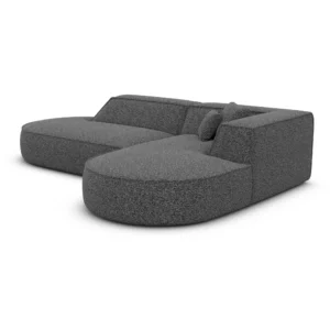 Bouclé L-Form Lounge Sofa Liberia