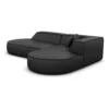 Echtleder L-Form Lounge Sofa Liberia