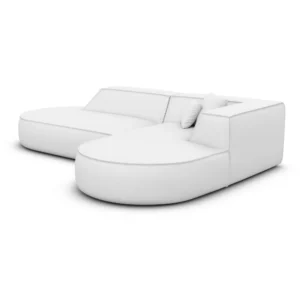 Echtleder L-Form Lounge Sofa Liberia