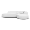Echtleder L-Form Lounge Sofa Liberia