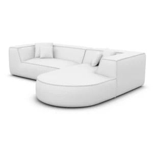 Echtleder L-Form Sofa Liberia