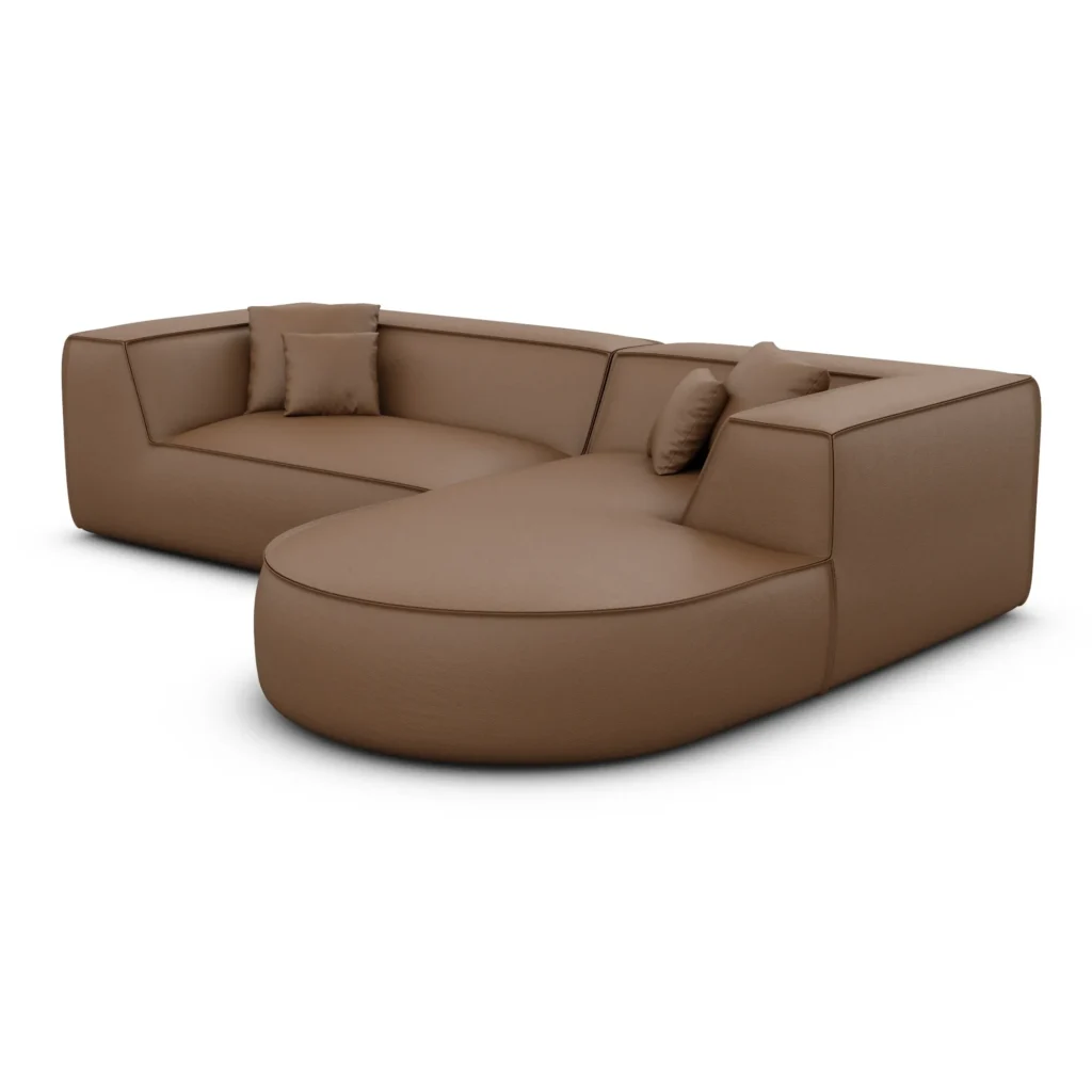 Kunstleder L-Form Sofa Liberia