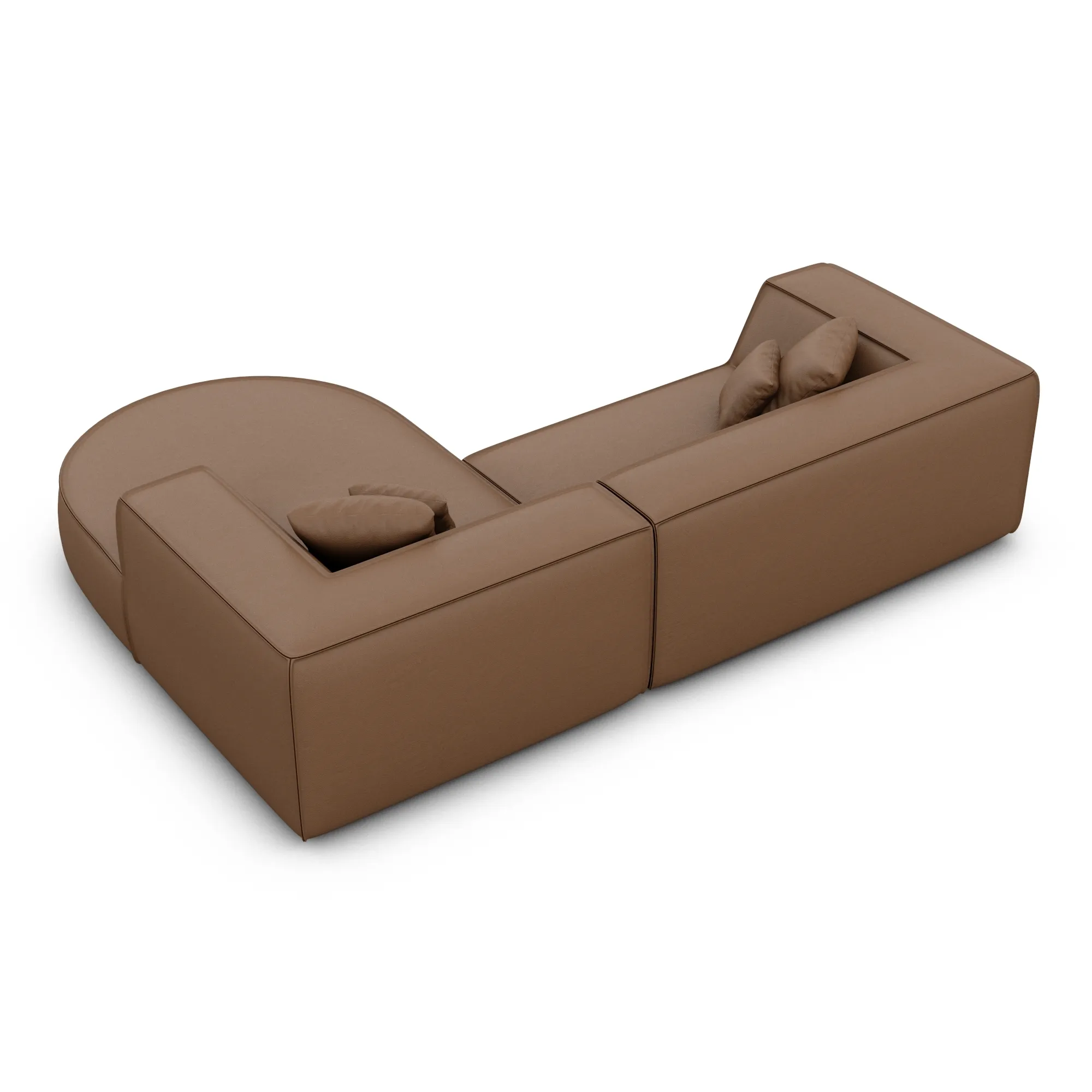Kunstleder L-Form Sofa Liberia