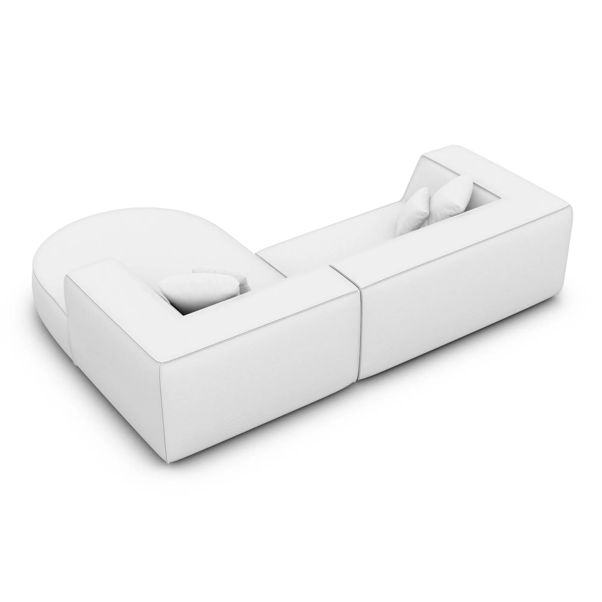 Kunstleder L-Form Sofa Liberia