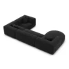 Samtstoff U-Form XL Wohnlandschaft Liberia