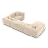 Samtstoff U-Form XL Wohnlandschaft Liberia