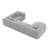 Samtstoff U-Form XL Wohnlandschaft Liberia
