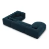 Samtstoff U-Form XL Wohnlandschaft Liberia
