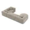 Samtstoff U-Form XL Wohnlandschaft Liberia